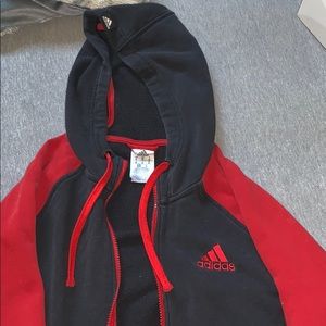 Adidas zip up hoodie